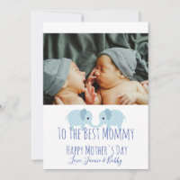Twins Custom Foto Happy Mother Day