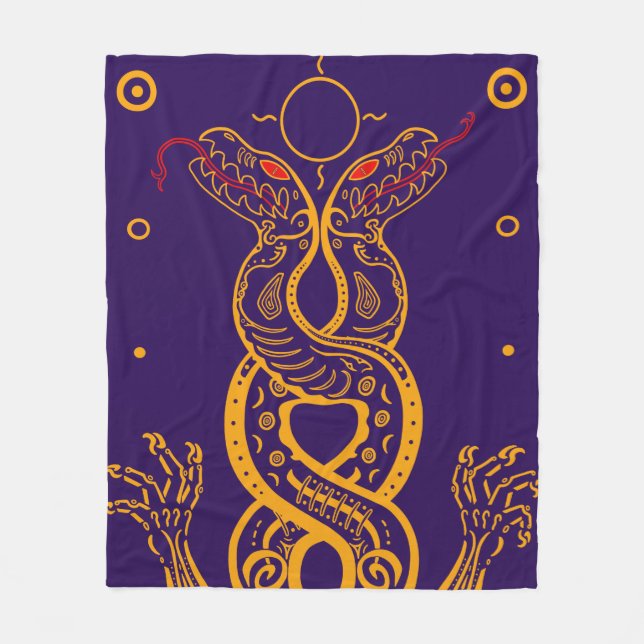 Twins Fleecedecke (Vorderseite)