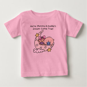 Twins Mommy and Daddy's Dream T - Shirt