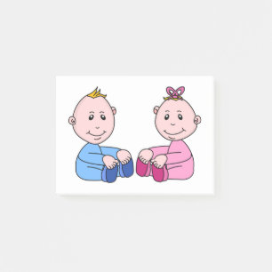 TWINS POST-IT KLEBEZETTEL