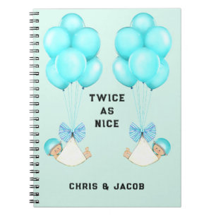 Twins Pregnancy Journal Notizblock