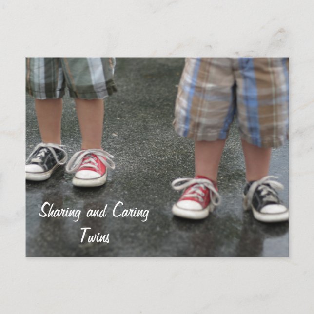 Twin's Share Postkarte (Vorderseite)