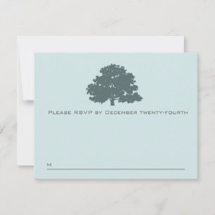 Twins Tree des Lebens UAWG Bar Mitzvah Bat Mitzvah RSVP Karte