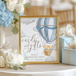 Twins We Can Bearly Wait Cards and Gifts Poster