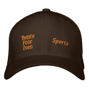 Twinty Foor 7ven - Sport Bestickte Kappe