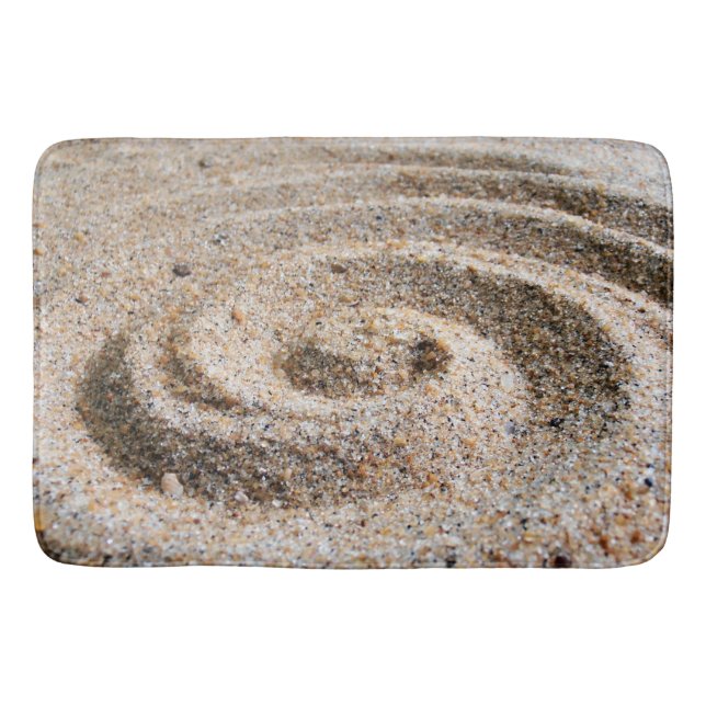 Twirbelsand Badematte (Vorderseite)