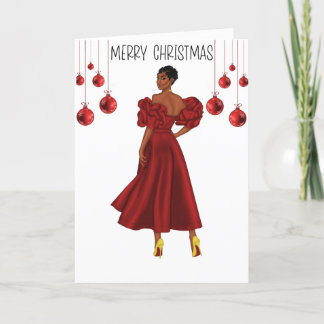 Twirl Christmas Card Feiertagskarte