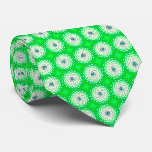 Twirl Pattern Dot Krawatte (Gerollt)