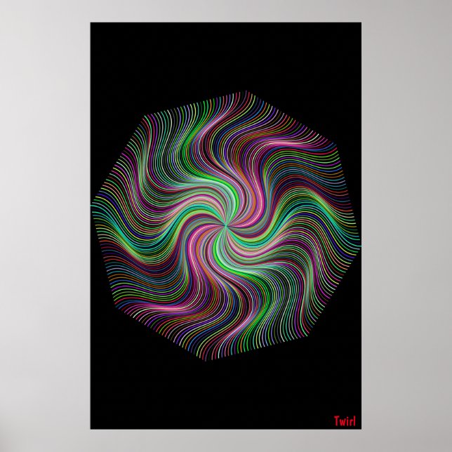 Twirl Poster (Vorne)