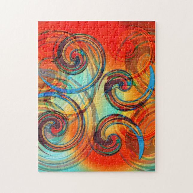 Twirl Puzzle (Vertikal)