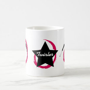TWIRLER-STRUDEL PINK/BLACK TASSE