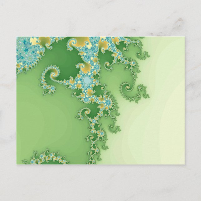 Twirligig - Fraktal Postkarte (Vorderseite)