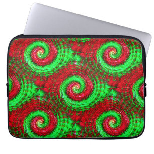Twirlin Weihnachten ..... Laptopschutzhülle
