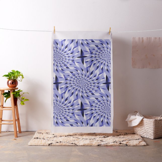 Twirls en Bleu....... Stoff (Beispiel)