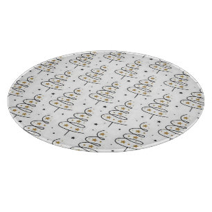 „Twirly Tree“ Weihnachten Schneidebrett