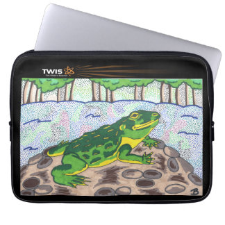 TWIS Goliath Frosch-Laptop-Hülse Laptopschutzhülle