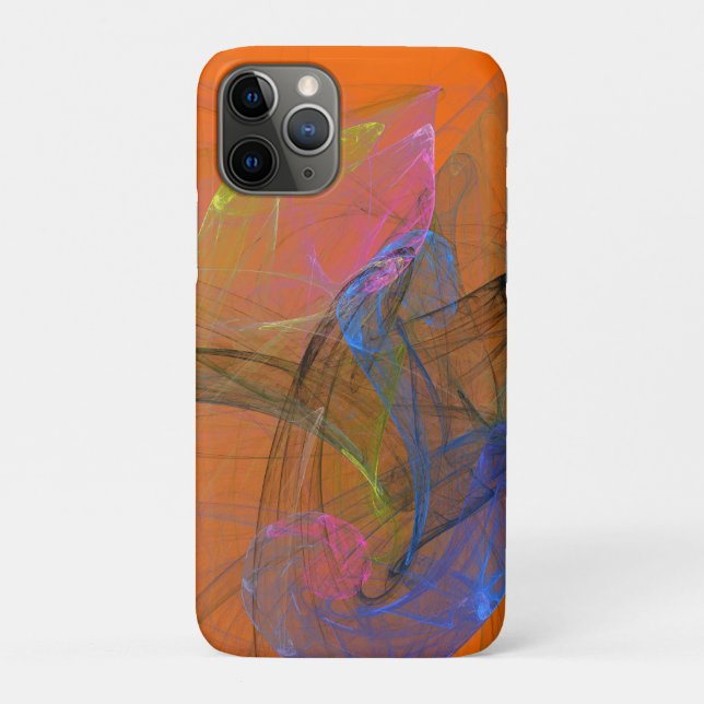"Twist of Fate" abstraktes Kunst-Case Case-Mate iPhone Hülle (Rückseite)