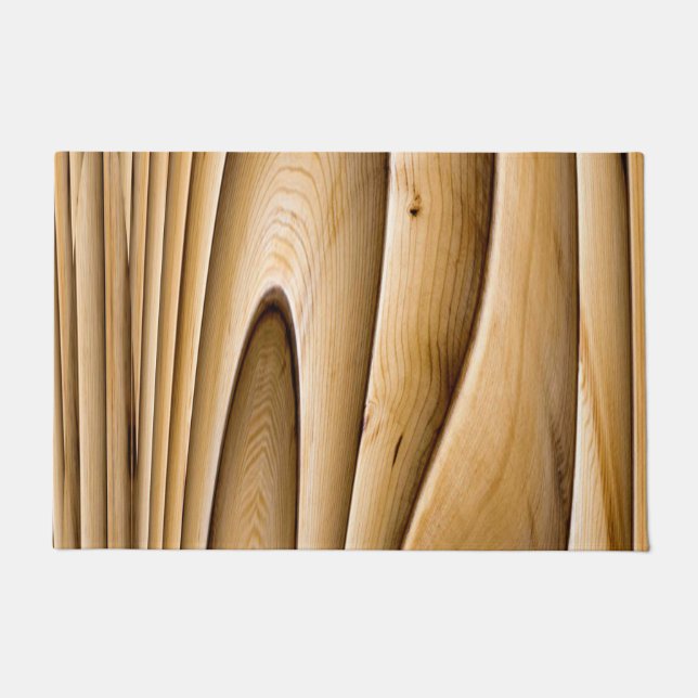 Twisted Bambus Fußmatte (Vorderseite)