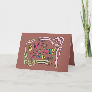 Twisted Birthday Wish Karte