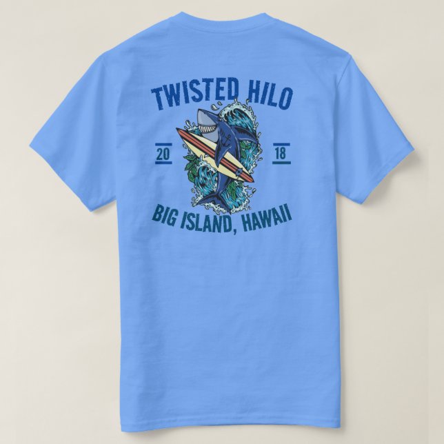 TWISTED HILO FISCHEREI T-Shirt (Design Rückseite)