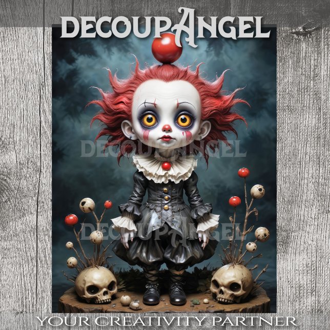 Twisted Innocence Decoupage Seidenpapier (Von Creator hochgeladen)