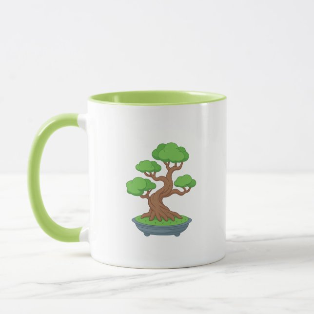 Twisted Japanese Bonsai Tree Tasse (Links)