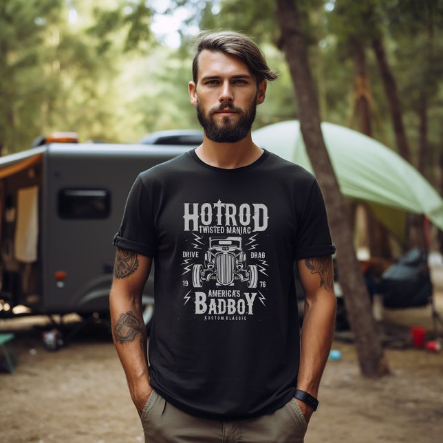Twisted Maniac Hotrod T-Shirt (Von Creator hochgeladen)