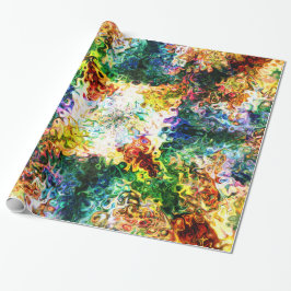 Twisted Rainbow Vapors Drei Geschenkpapier