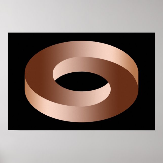 Twisted Ring Illusion Poster (Vorne)