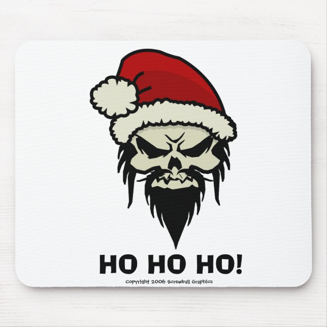Twisted Santa Mousepad (Vorne)