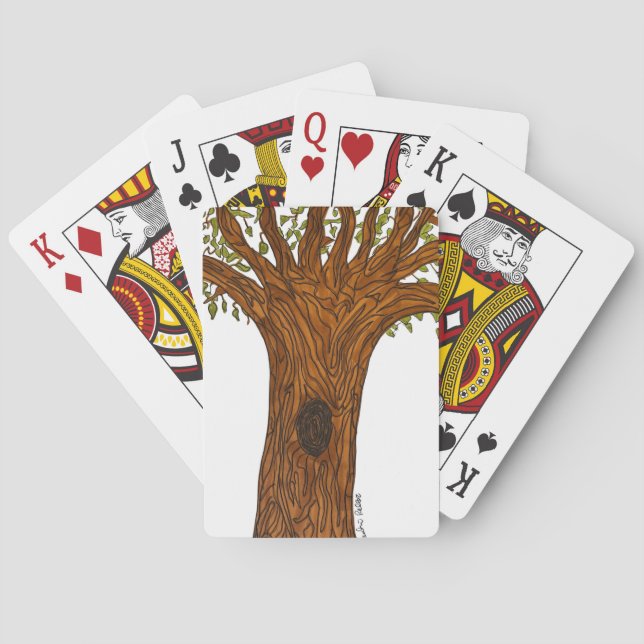 Twisted Tree Classic Spielkarten (Rückseite)