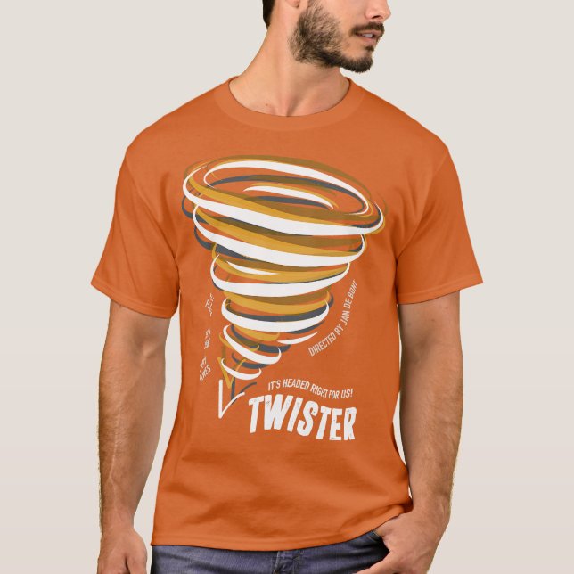 Twister Alternative Poster T-Shirt (Vorderseite)