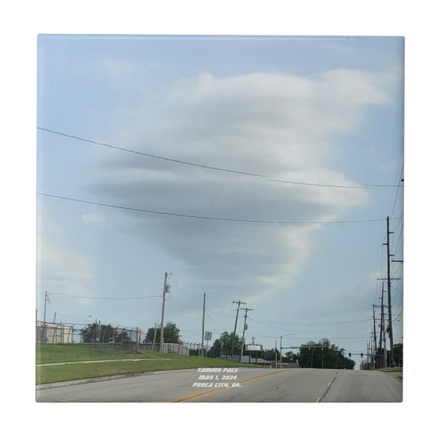 Twister Cloud Image Fliese (Vorderseite)