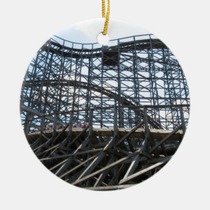 Twister-Rollen-Untersetzer Knoebels Keramik Ornament