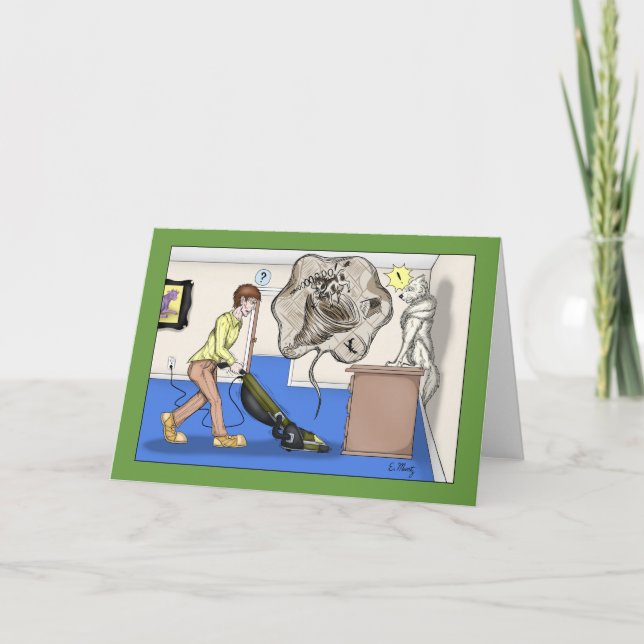 Twister-Vakuum (freier Raum nach innen) Karte (Vorderseite)