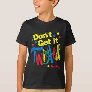 Twister Versteh es nicht falsch Paint Text T-Shirt