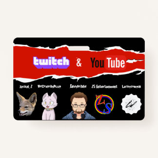 Twitch- und Youtube-Creator-Abzeichen(Jackal_Z)-Ab Ausweis
