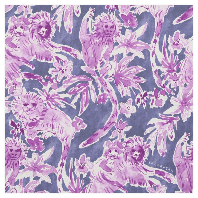 TWITCHY TAMARINS in Veri Peri Stoff (Muster)