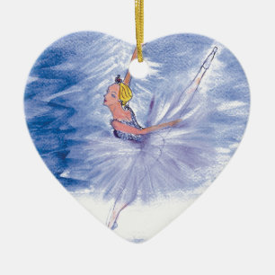 Twitt Schnee Königin-Nussknacker Ballett durch Keramik Ornament
