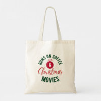 Twitter auf Kaffee und Weihnachtsfilme Typografie