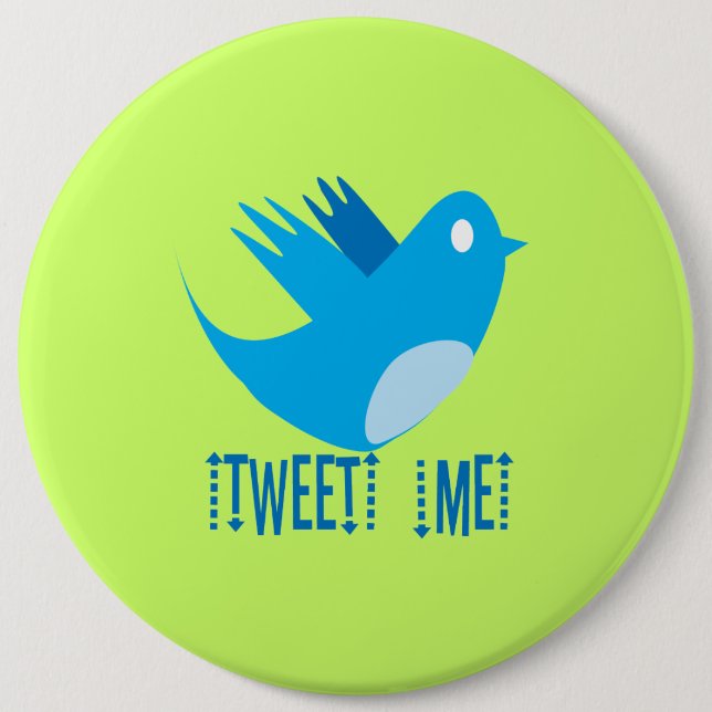 Twitter Bird folgen - Hintergrundfarbe auswählen Button (Vorderseite)