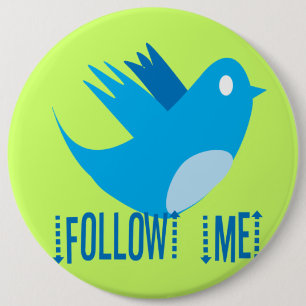 Twitter Bird folgen - Hintergrundfarbe auswählen Button