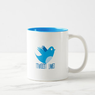 Twitter Folge mir Kaffeetasse