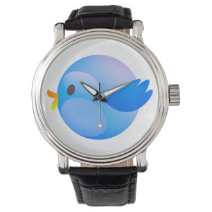 Twitter, Getweetet, Vogel Armbanduhr
