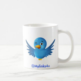 Twitter-Kaffeetasse Tasse