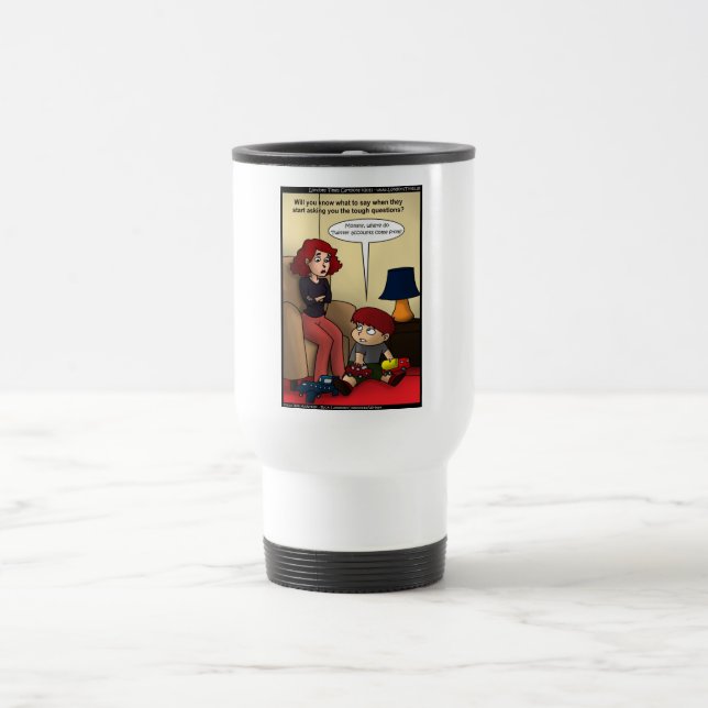 Twitter Mamas Funny Cards Tasse und Geschenke (Mittel)