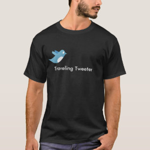 Twitter-Spaß-reisendes Twitter T-Shirt