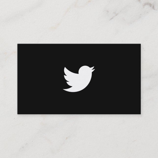 Twitter Visitenkarte (Vorderseite)