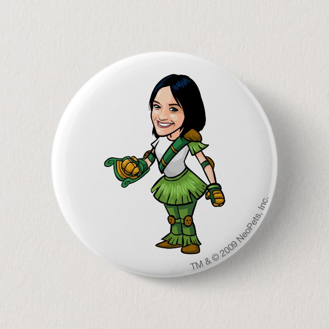 Twitterpate Geheimnis-Insel-Personal-Spieler Button (Vorderseite)