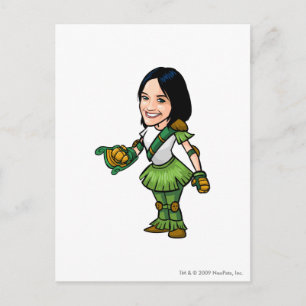 Twitterpete Mystery Island Staff Player Postkarte